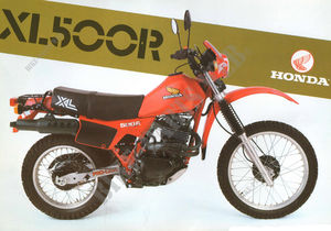 500 XL 1982 XL500RC