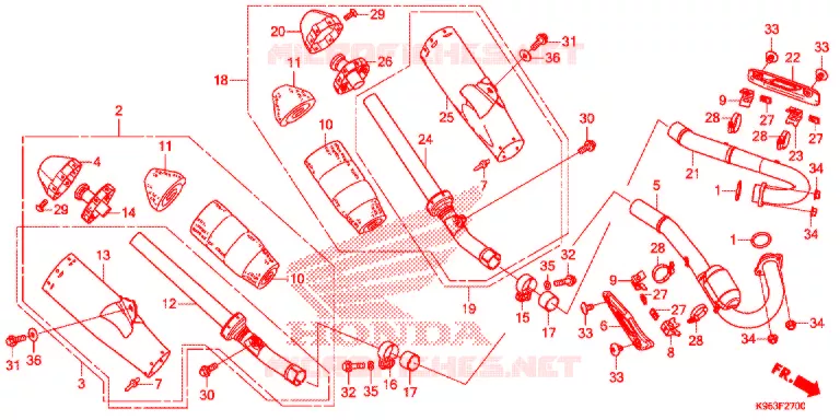 UITLAATDEMPER(2) Honda MOTO 250 CRF 2018  CRF250RJ