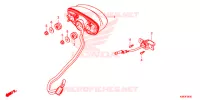 ACHTERLICHT(2) voor Honda CB 125 R ABS 2018
