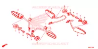 KNIPPERLICHT voor Honda CB 125 R ABS 2018