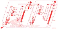 VOOR VORK voor Honda CB 125 R ABS 2018