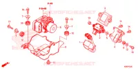VOORREM HOOFDCILINDER/ABS MODULATOR voor Honda CB 125 R ABS 2018