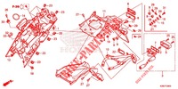 ACHTER STROOMLIJNKAP voor Honda MSX 125 SF 2020
