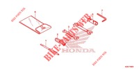 GEREEDSCHAP/ACCUVAK voor Honda MSX 125 SF 2020