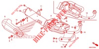 UITLAATDEMPER(2) voor Honda MSX 125 SF 2020