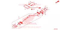 ACHTERLICHT(2) voor Honda GROM 125 2018