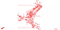 FRAME CHASSIS voor Honda GROM 125 2018