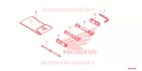 GEREEDSCHAP/ACCUVAK voor Honda GROM 125 2018