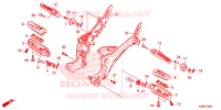 OPSTAP/PEDAAL voor Honda GROM 125 2018