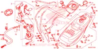 BRANDSTOF TANK/BRANDSTOF POMP voor Honda NC 750 S ABS 2018
