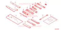 GEREEDSCHAP/ACCUVAK voor Honda NC 750 S ABS 2018