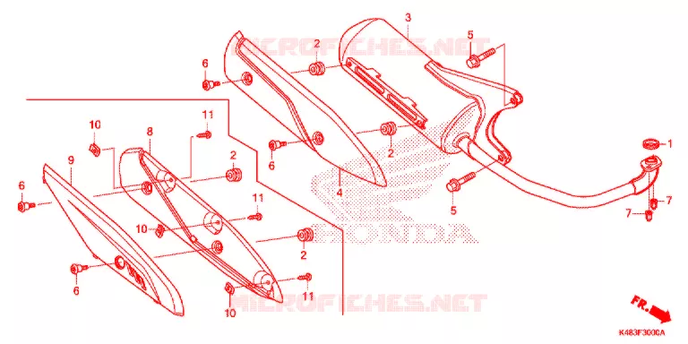 UITLAATDEMPER(2) Honda SCOOTER 110 SPACY 2018  SCR1105WHJ