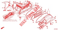 VOOR AFDEKKING/LUCHTFILTER voor Honda SH 300 I ABS STANDARD -E- 2018