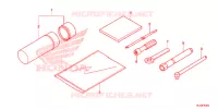 GEREEDSCHAP/ACCUVAK voor Honda PIONEER 700 M4P RED 2018