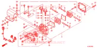 HOOFDKLEP BEHUIZING voor Honda PIONEER 700 M4P RED 2018