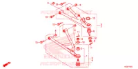 VOOR ARM voor Honda PIONEER 700 M4P RED 2018