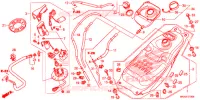 BRANDSTOF TANK/BRANDSTOF POMP voor Honda NC 750 X ABS 2019