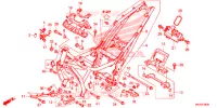 FRAME CHASSIS voor Honda NC 750 X ABS 2019