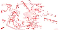 HENDEL PIJP/BOVENSTE BRUG/ STURING STANG voor Honda NC 750 X ABS 2019