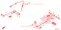 OPSTAP/PEDAAL voor Honda NC 750 X ABS 2019
