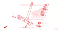 STURING STANG/BOVENSTE BRUG voor Honda NC 750 X ABS 2019