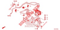 VOORREM HOOFDCILINDER/ABS MODULATOR voor Honda NC 750 X ABS 2018