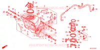 BRANDSTOF TANK/BRANDSTOF POMP voor Honda CBR 600 RR ABS RED 2017