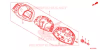 COMBINATIEMETER voor Honda CBR 600 RR ABS RED 2017