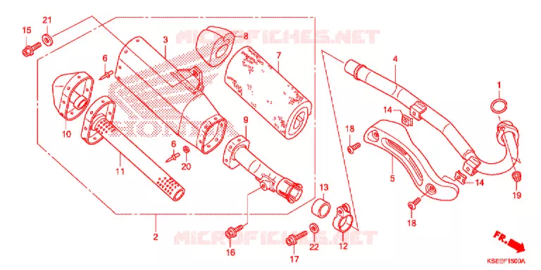 UITLAATDEMPER(2) Honda MOTO 150 CRF 2018  CRF150RBJ