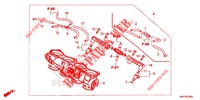GAS HUIS voor Honda CBR 1000 RED 2018