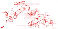 LUCHTINLAAT KANAAL/SOLENOIDE KLEP voor Honda CBR 1000 RED 2018