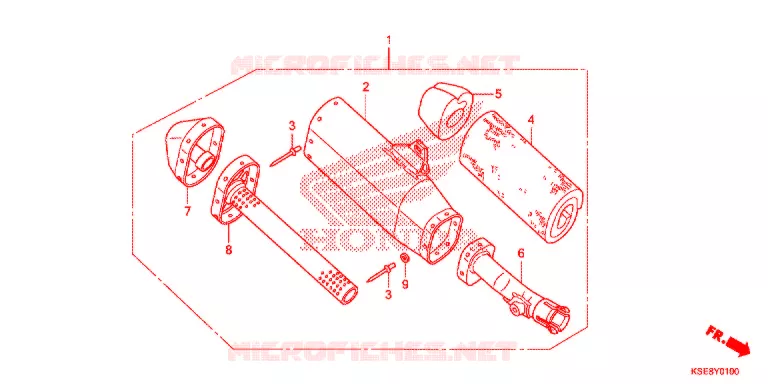 UITLAATDEMPER(2) Honda MOTO 150 CRF 2018  CRF150RJ