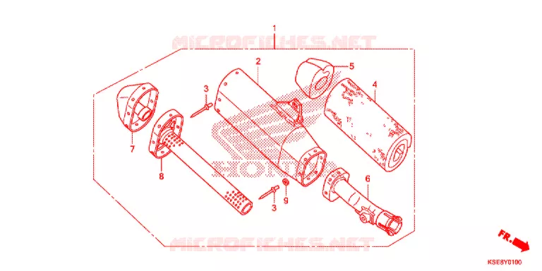 UITLAATDEMPER(2) Honda MOTO 150 CRF 2018  CRF150RJ