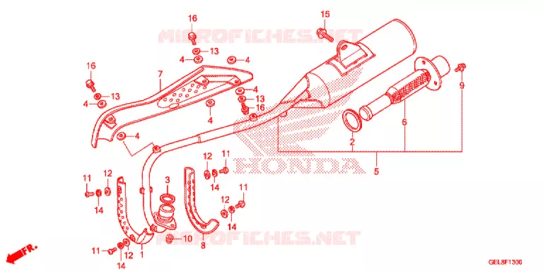 UITLAATDEMPER(2) Honda MOTO 50 CRF 2018  CRF50FJ