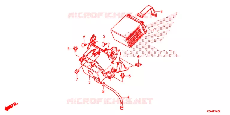 GEREEDSCHAP/ACCUVAK Honda SCOOTER 150 PCX 2018  WW150J_A