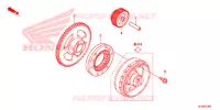 STARTEN VERSNELLING voor Honda PIONEER 500 M2 2018