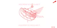 ACHTERLICHT(2) voor Honda FOURTRAX 500 RUBICON IRS DCT EPS DELUXE 2018