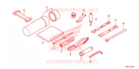 GEREEDSCHAP/ACCUVAK voor Honda FOURTRAX 500 RUBICON IRS DCT EPS DELUXE 2018