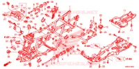 FRAME CHASSIS voor Honda FOURTRAX 500 RUBICON IRS DCT EPS DELUXE 2018