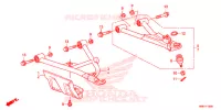 VOOR ARM voor Honda FOURTRAX 500 RUBICON IRS DCT EPS DELUXE 2018