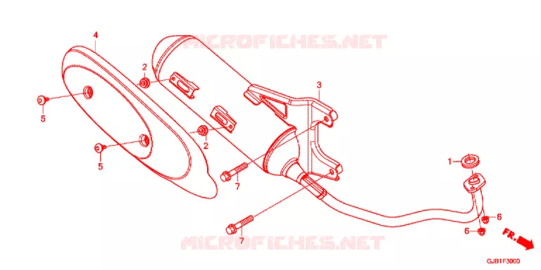 UITLAATDEMPER(2) Honda SCOOTER 50 GIORNO 2021  NCW50J
