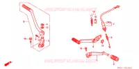 PEDAAL/KICKSTARTER ARM voor Honda NS1 50 1991
