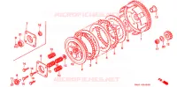 KOPPELING voor Honda NS1 50 TYPE 2 1993