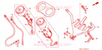 COMBINATIEMETER voor Honda NS1 50 1998