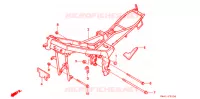 FRAME CHASSIS voor Honda NS1 50 1998