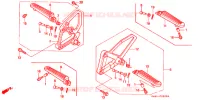 PEDAAL/OPSTAP voor Honda NS1 50 1998