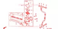 VOORREM HOOFDCILINDER voor Honda NS1 50 1998