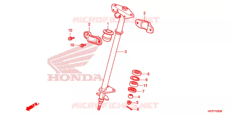 STURING AS Honda ATV 90 FOURTRAX 2015  TRX90XF