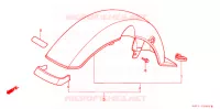 VOORSPATBORD voor Honda CHALY 50 1992