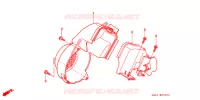 VENTILATOR AFDEKKING/DEKBAND voor Honda 50 SUPER DIO SUMER SPECIAL 1991